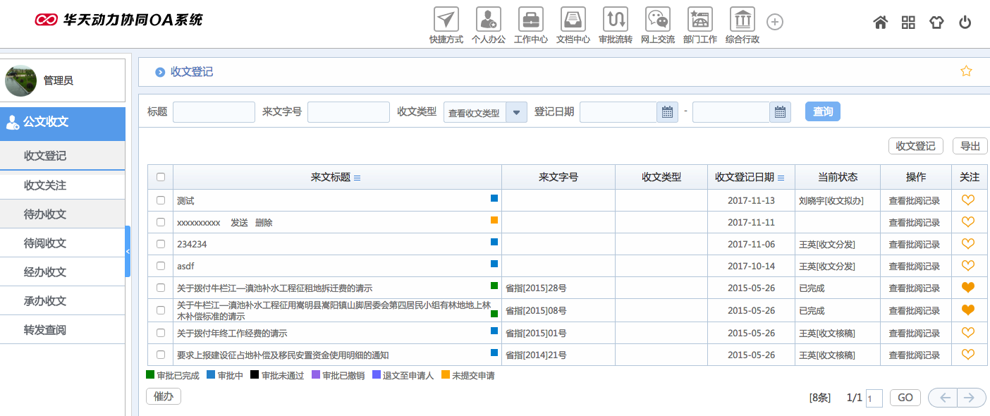 淺析華天動力OA系統的“智慧協同”