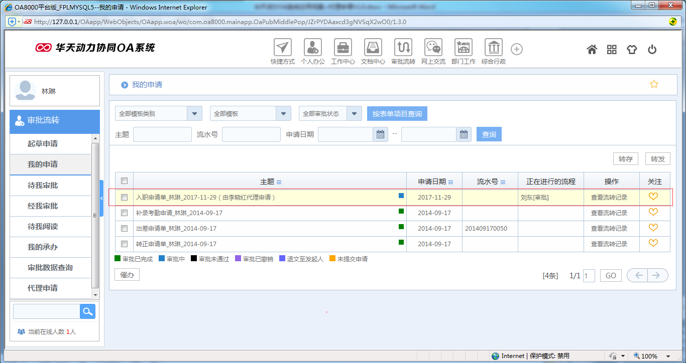 如何運用OA系統進行代理申請