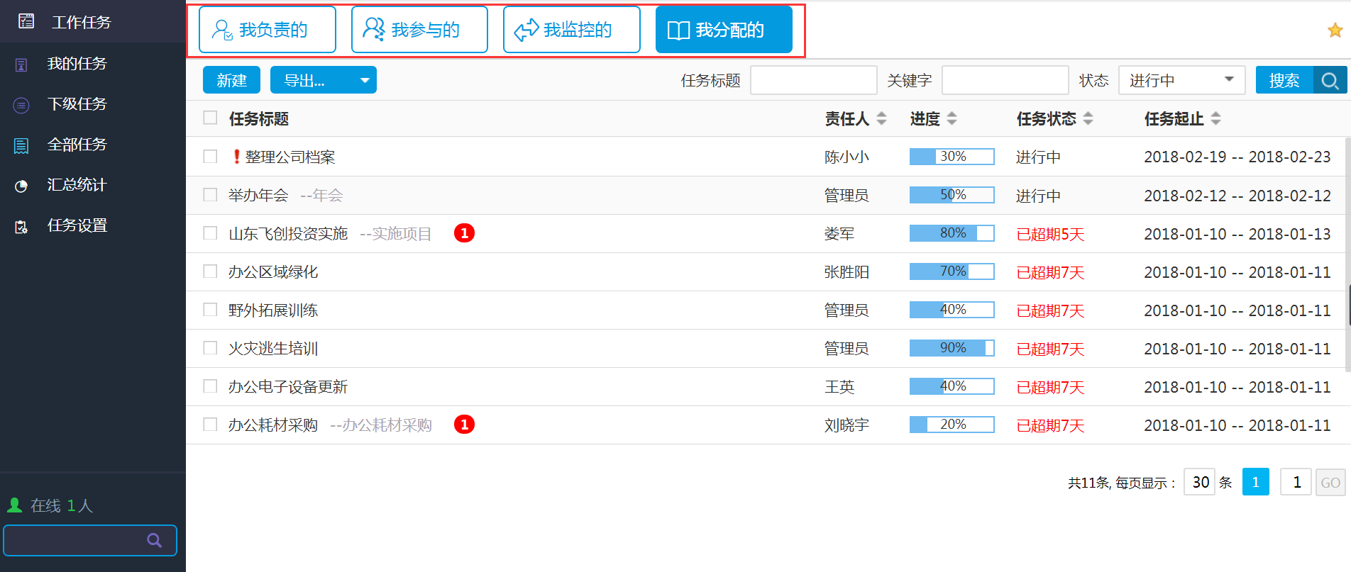 從全新華天動力OA系統看銷售人員的一天