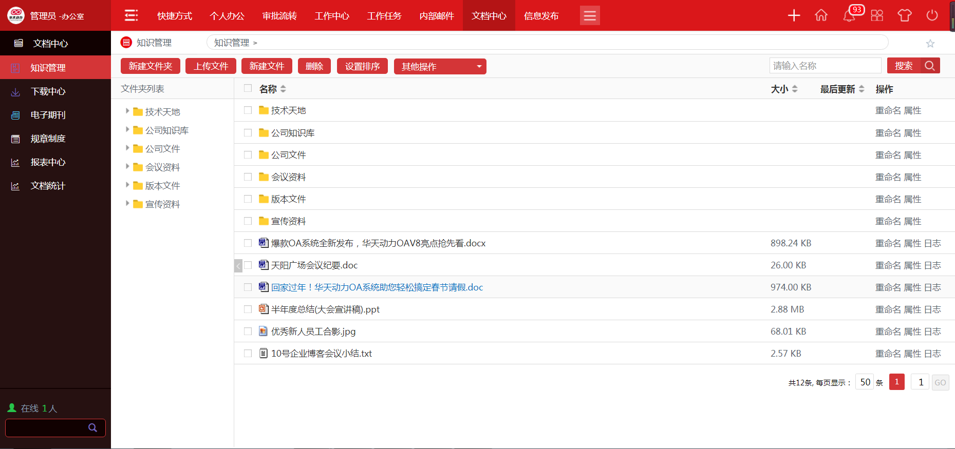 華天動力協同OA系統：讓企業的經驗積累在沉淀中升華與創新