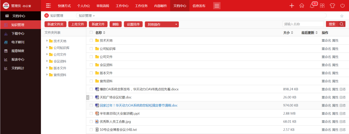 管理者利用華天動(dòng)力OA系統(tǒng)提升企業(yè)凝聚力