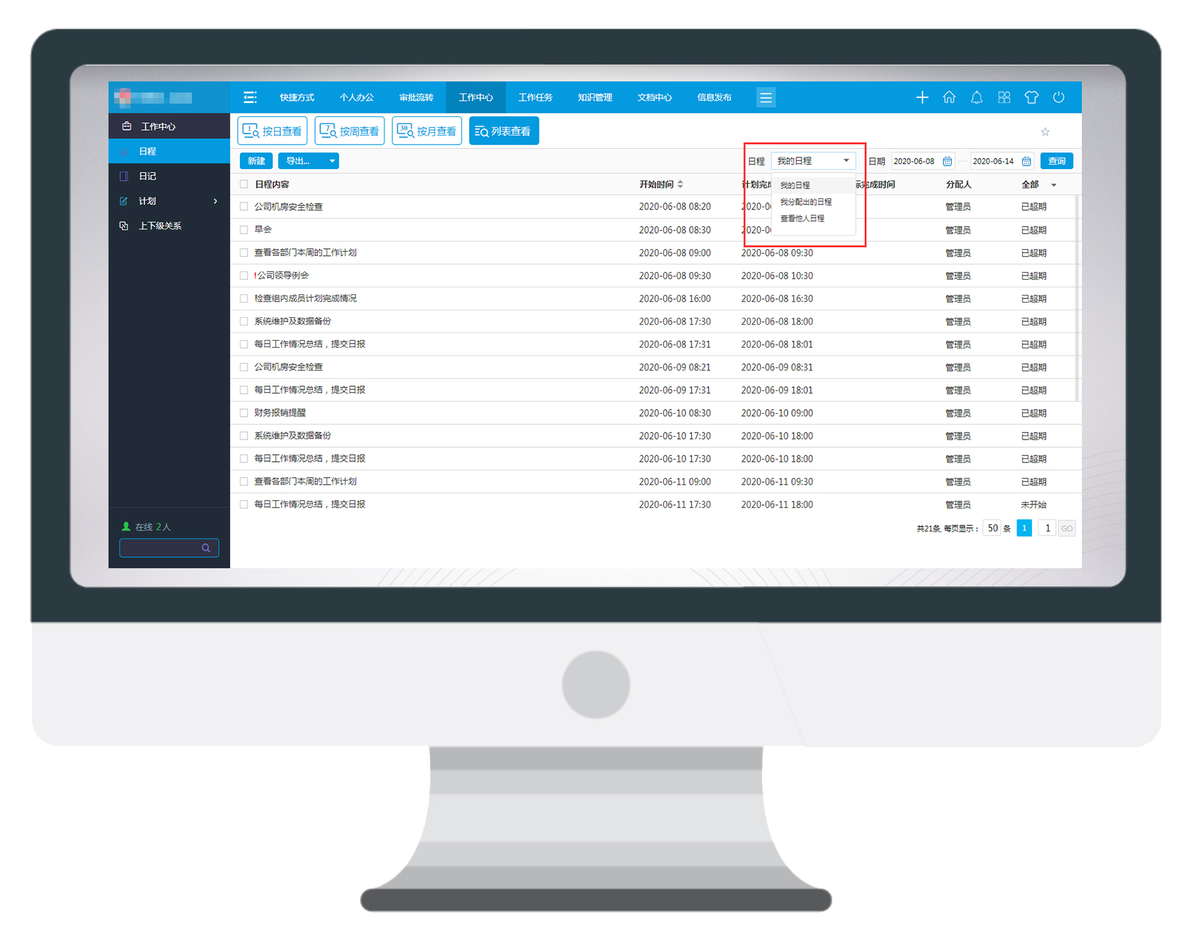 這樣進行日程管理，想不高效都很難